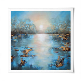 Untouched Square Art Print Untouched Square Art Print wall art product Osnat Tzadok