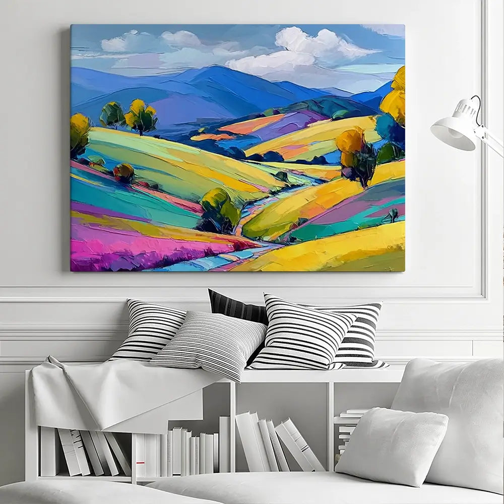 Upland Summer Canvas Print Upland Summer Canvas Print wall art product David Alexander Elder