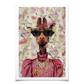 Upmarket Giraffe Art Print Upmarket Giraffe Art Print wall art product Svetlana Aleynikova