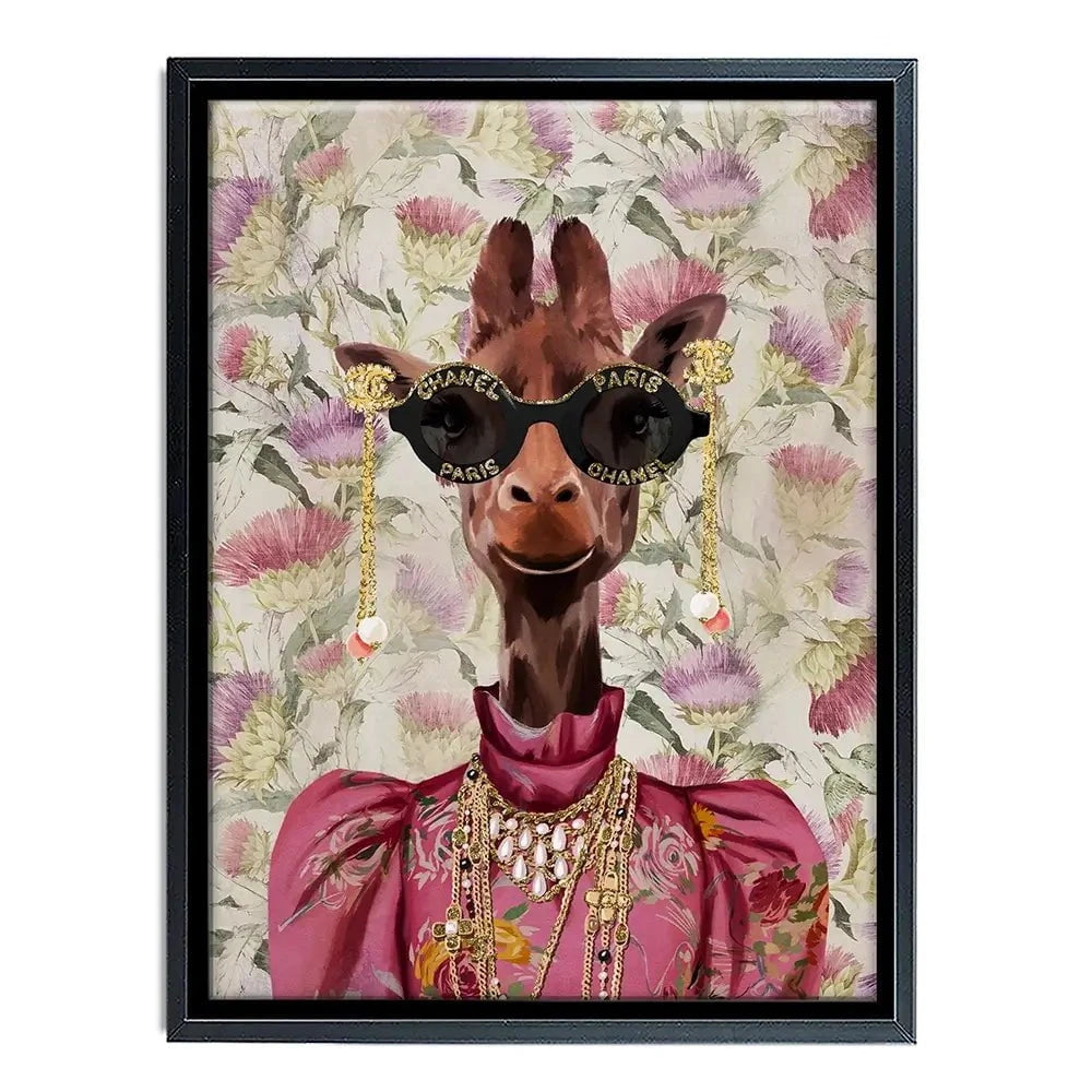 Upmarket Giraffe Canvas Print Upmarket Giraffe Canvas Print wall art product Svetlana Aleynikova