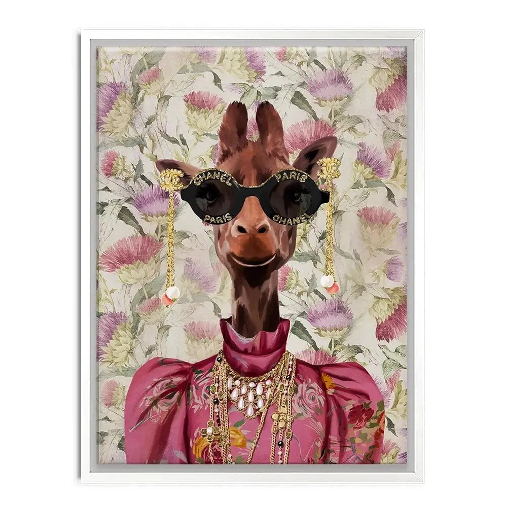 Upmarket Giraffe Canvas Print Upmarket Giraffe Canvas Print wall art product Svetlana Aleynikova