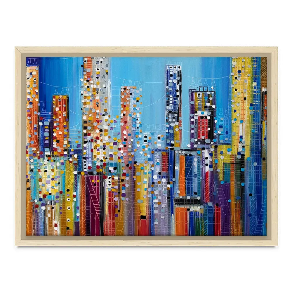 Urban Core Canvas Print Urban Core Canvas Print wall art product Ekaterina Ermilkina