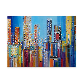 Urban Core Canvas Print Urban Core Canvas Print wall art product Ekaterina Ermilkina