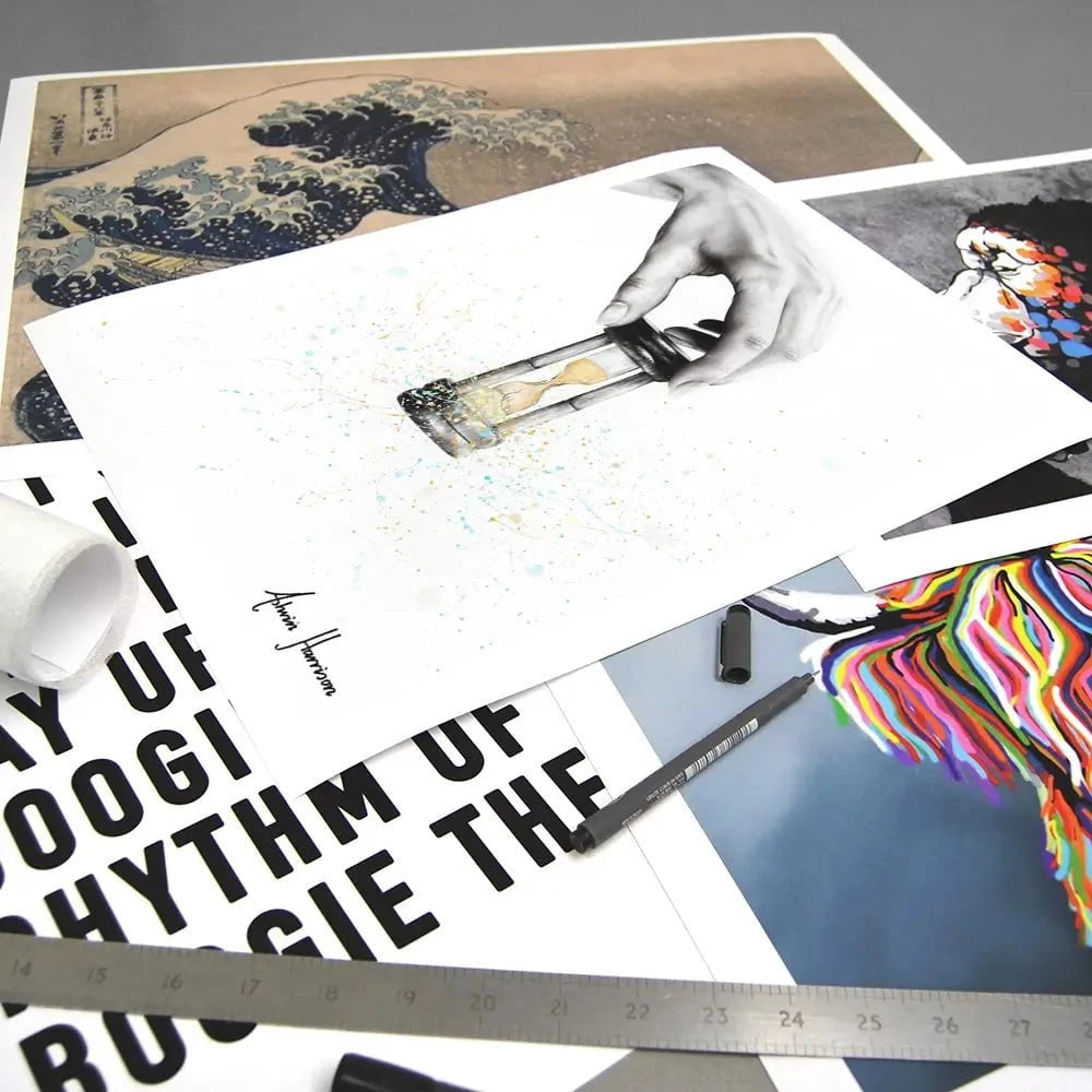 Use Time Wisely Art Print Use Time Wisely Art Print wall art product Ashvin Harrison