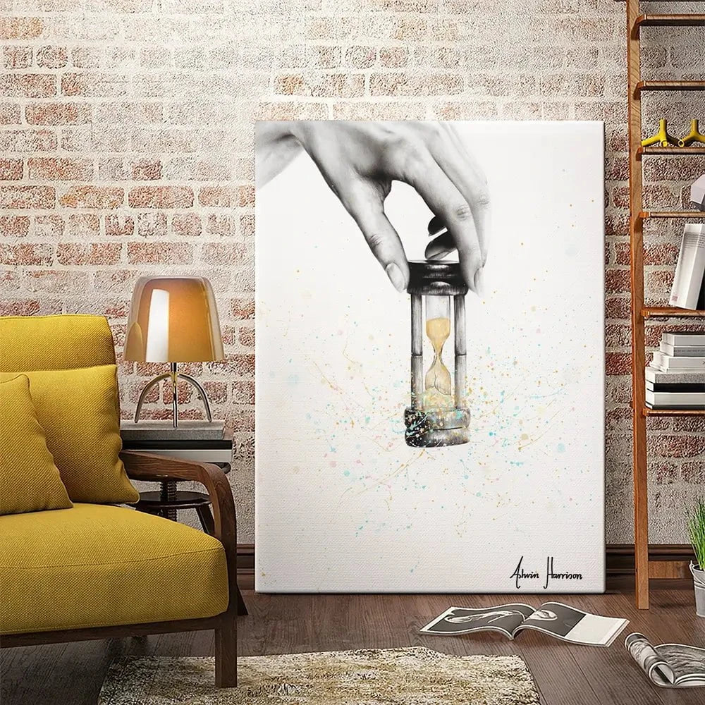 Use Time Wisely Canvas Print Use Time Wisely Canvas Print wall art product Ashvin Harrison
