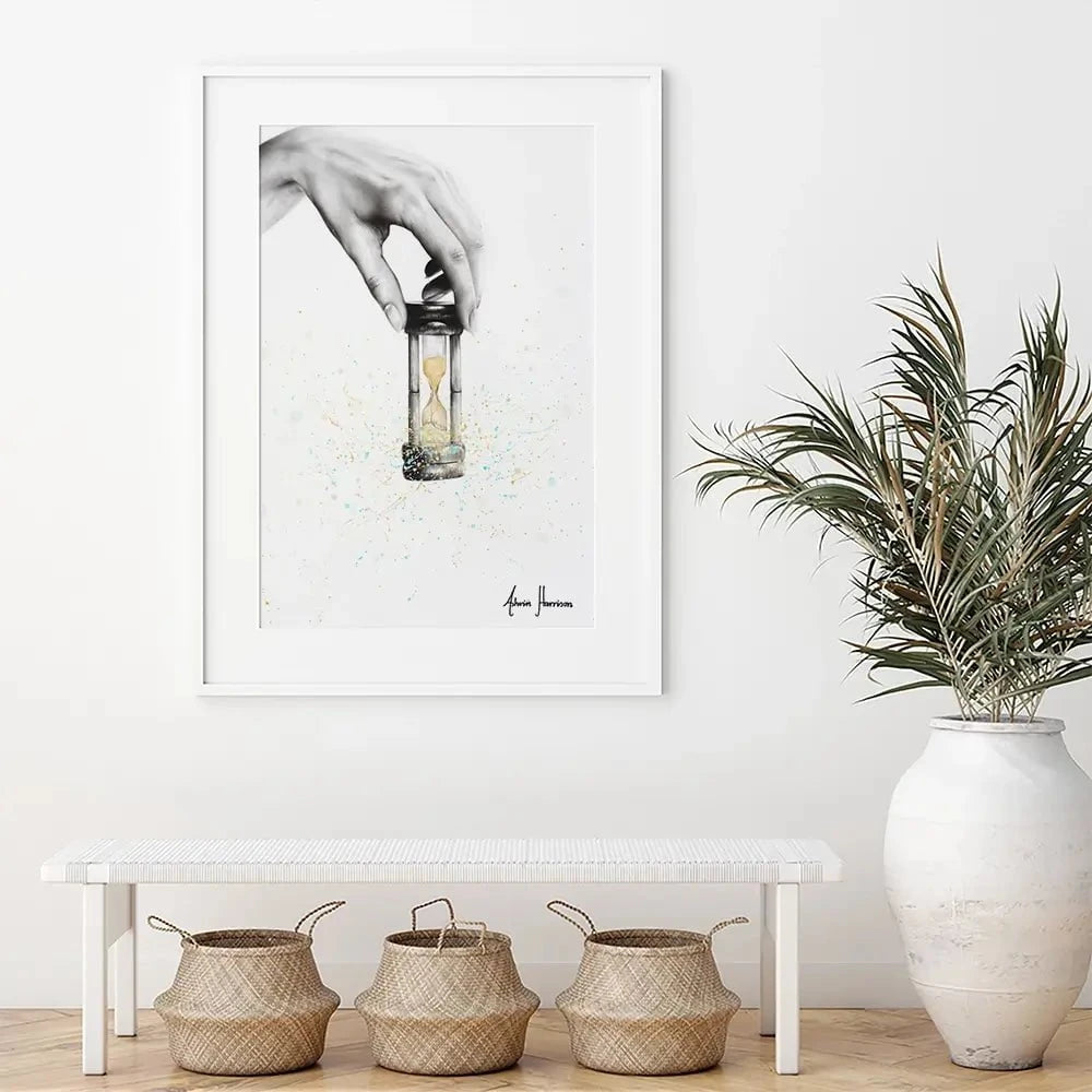 Use Time Wisely Framed Art Print Use Time Wisely Framed Art Print wall art product Ashvin Harrison