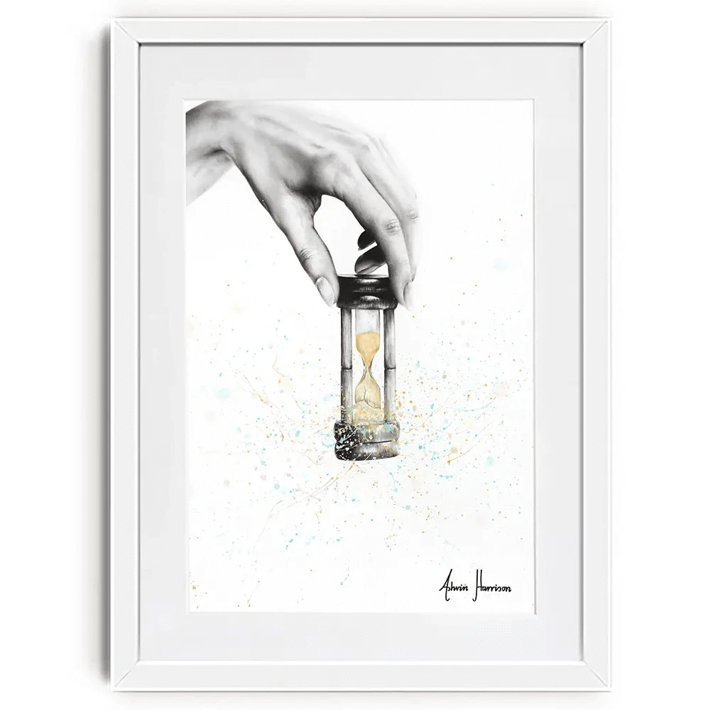 Use Time Wisely Framed Art Print Use Time Wisely Framed Art Print wall art product Ashvin Harrison