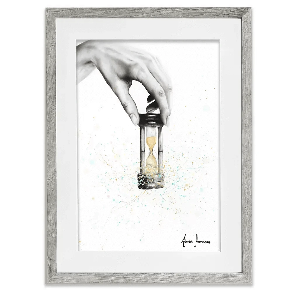 Use Time Wisely Framed Art Print Use Time Wisely Framed Art Print wall art product Ashvin Harrison