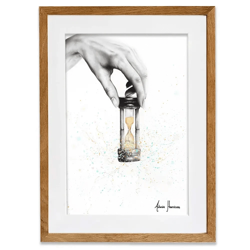 Use Time Wisely Framed Art Print Use Time Wisely Framed Art Print wall art product Ashvin Harrison