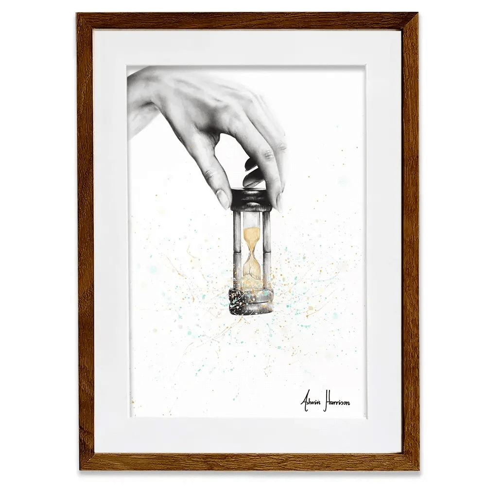 Use Time Wisely Framed Art Print Use Time Wisely Framed Art Print wall art product Ashvin Harrison