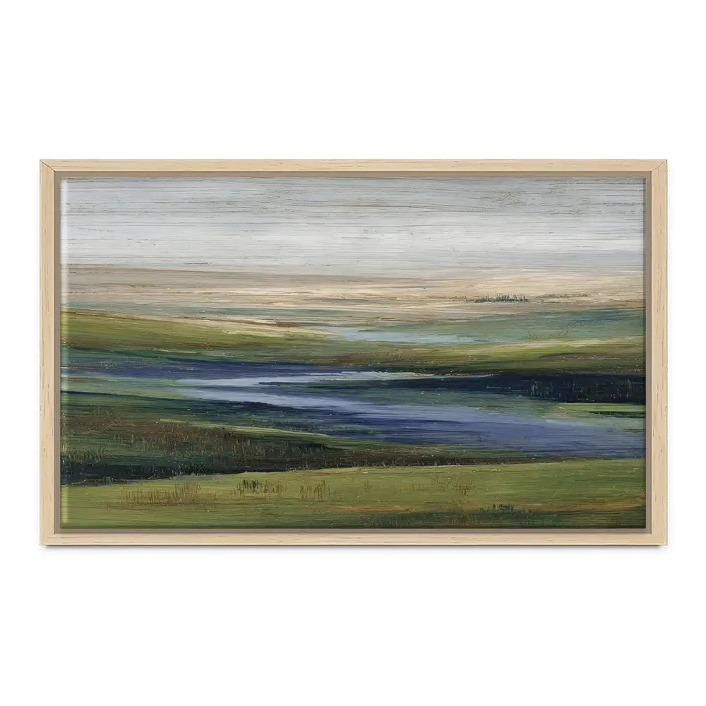 Valley Abstract Canvas Print Valley Abstract Canvas Print wall art product Petal Prints Design - Independent