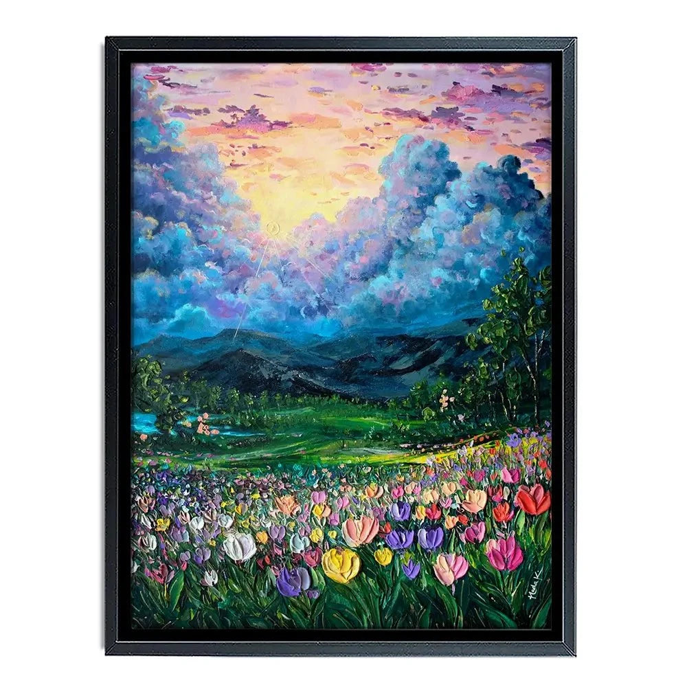 Valley Of Dreams Canvas Print Valley Of Dreams Canvas Print wall art product Nada Khatib