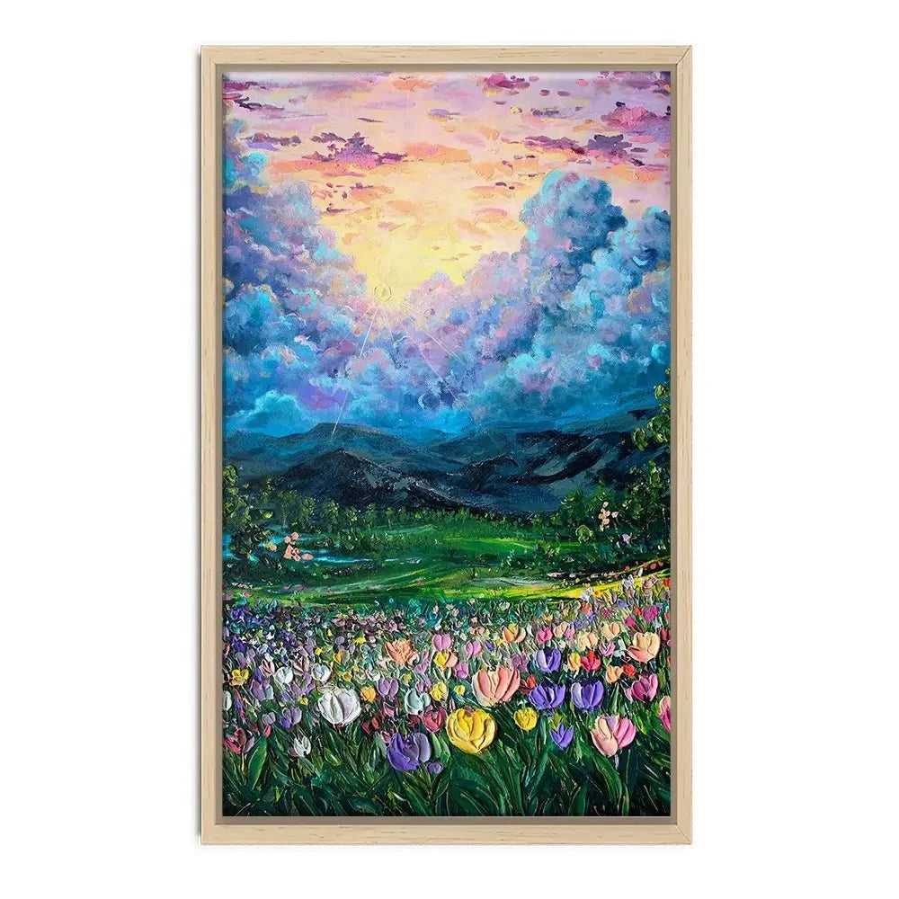 Valley Of Dreams Canvas Print Valley Of Dreams Canvas Print wall art product Nada Khatib