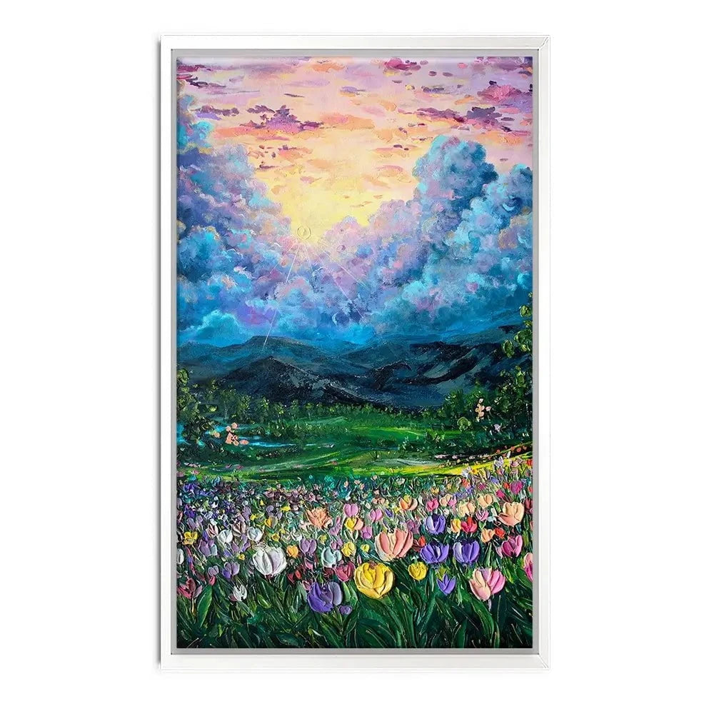 Valley Of Dreams Canvas Print Valley Of Dreams Canvas Print wall art product Nada Khatib