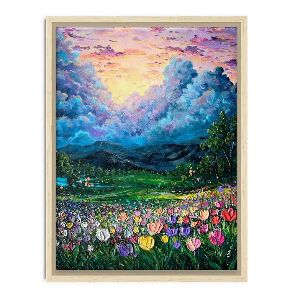 Valley Of Dreams Canvas Print Valley Of Dreams Canvas Print wall art product Nada Khatib