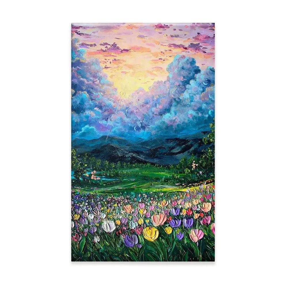 Valley Of Dreams Canvas Print Valley Of Dreams Canvas Print wall art product Nada Khatib