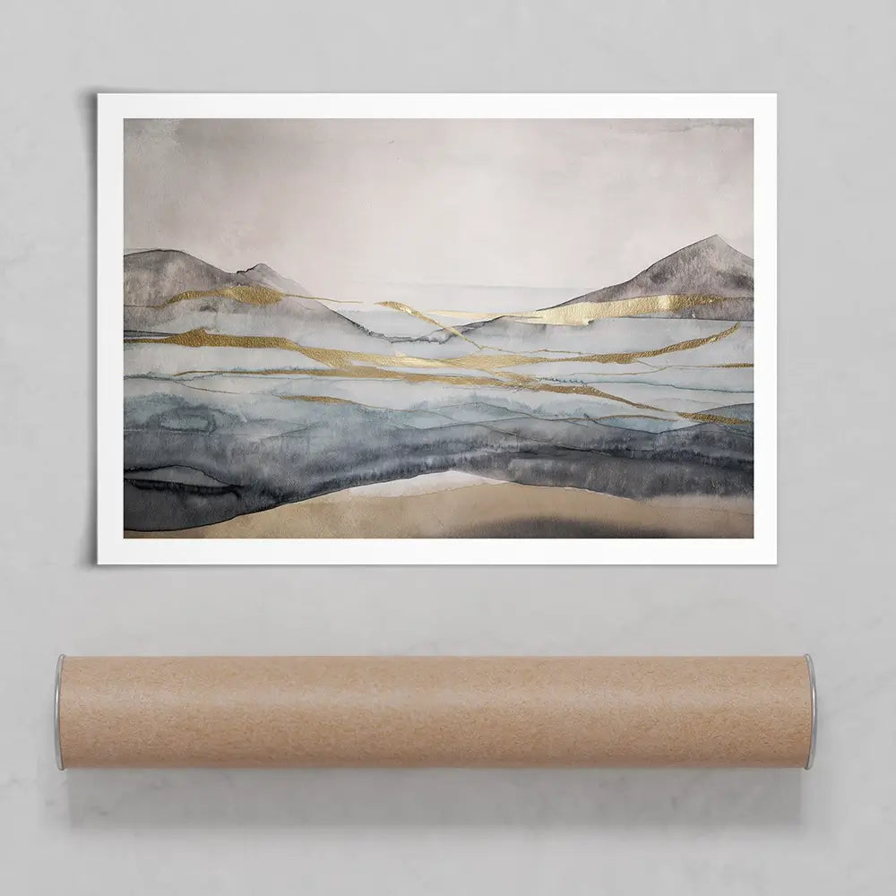 Valley Thread Art Print Valley Thread Art Print wall art product Svetlana Aleynikova