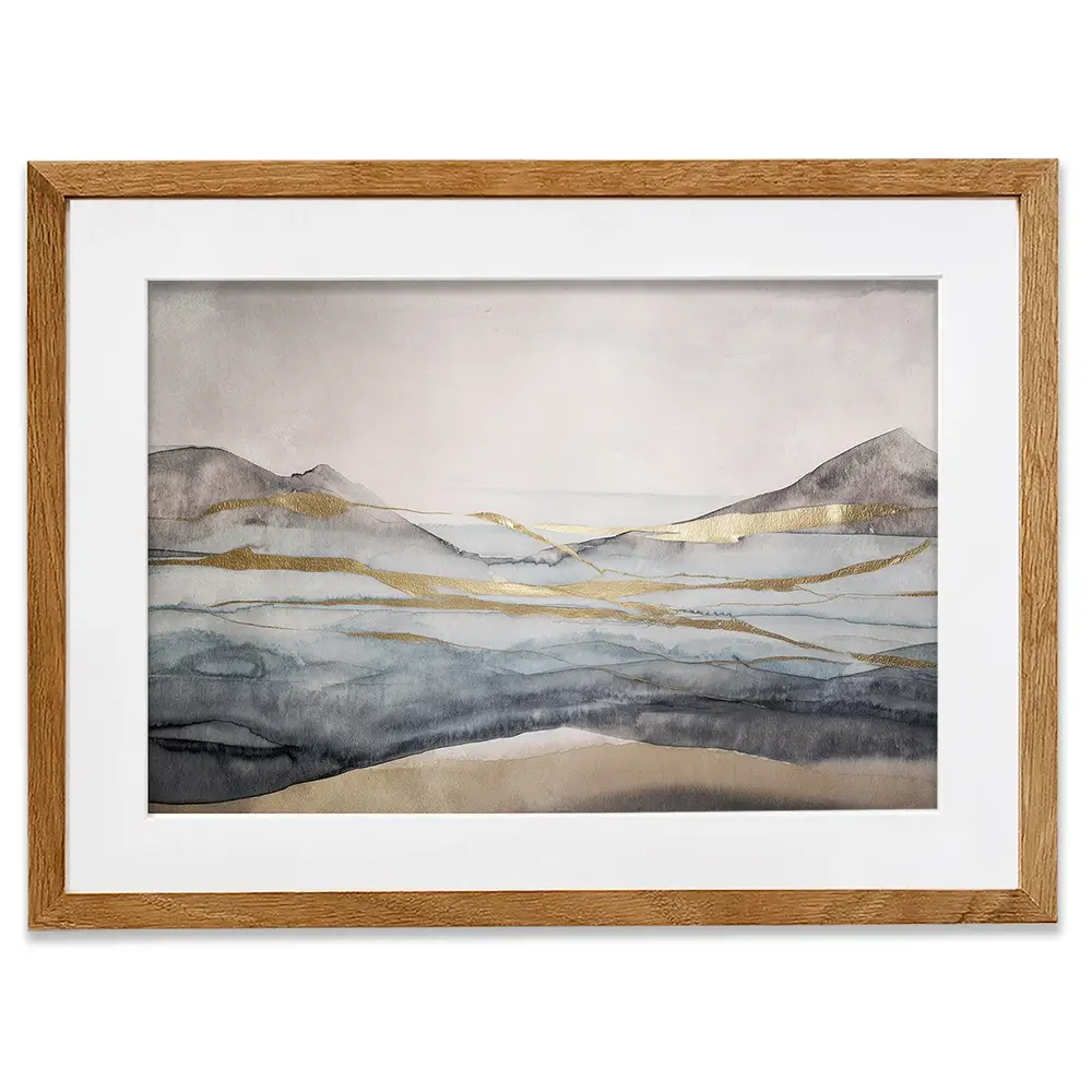 Valley Thread Framed Art Print Valley Thread Framed Art Print wall art product Svetlana Aleynikova