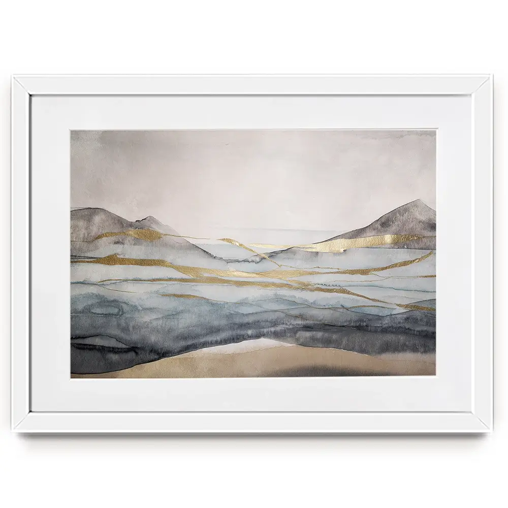 Valley Thread Framed Art Print Valley Thread Framed Art Print wall art product Svetlana Aleynikova
