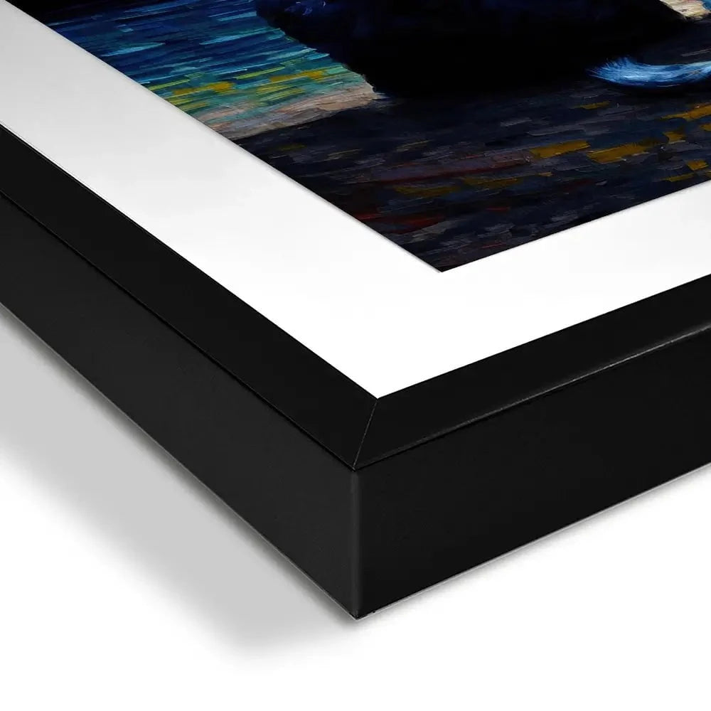 Van Gogh Three Cats Framed Art Print Van Gogh Three Cats Framed Art Print wall art product Svetlana Aleynikova