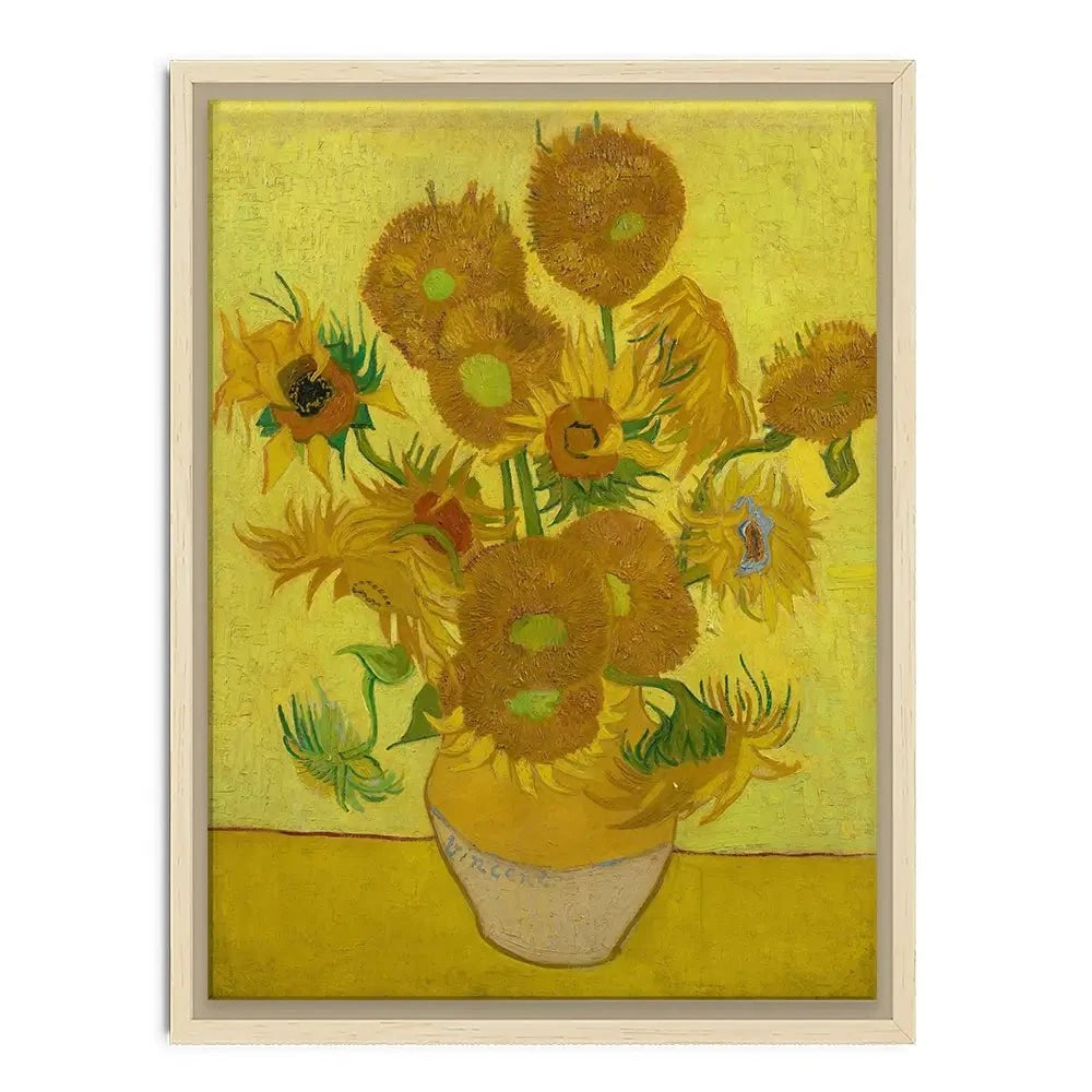 Vase Of Sunflowers Canvas Print Vase Of Sunflowers Canvas Print wall art product Vincent Van Gogh