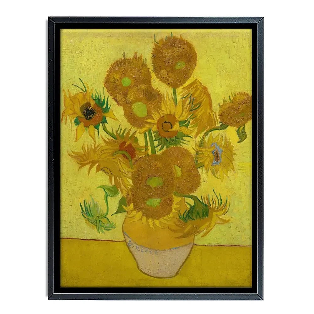 Vase Of Sunflowers Canvas Print Vase Of Sunflowers Canvas Print wall art product Vincent Van Gogh
