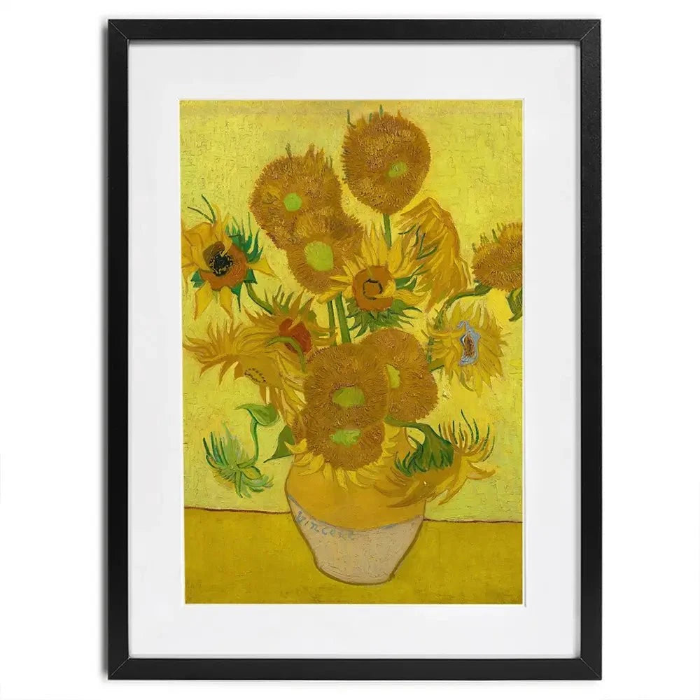 Vase Of Sunflowers Framed Art Print Vase Of Sunflowers Framed Art Print wall art product Vincent Van Gogh