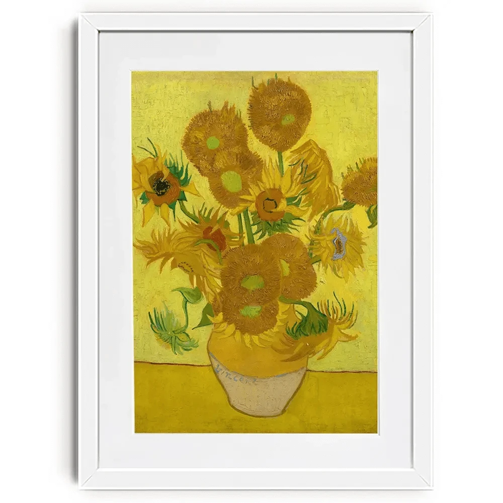 Vase Of Sunflowers Framed Art Print Vase Of Sunflowers Framed Art Print wall art product Vincent Van Gogh
