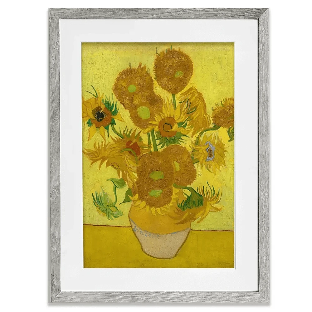 Vase Of Sunflowers Framed Art Print Vase Of Sunflowers Framed Art Print wall art product Vincent Van Gogh