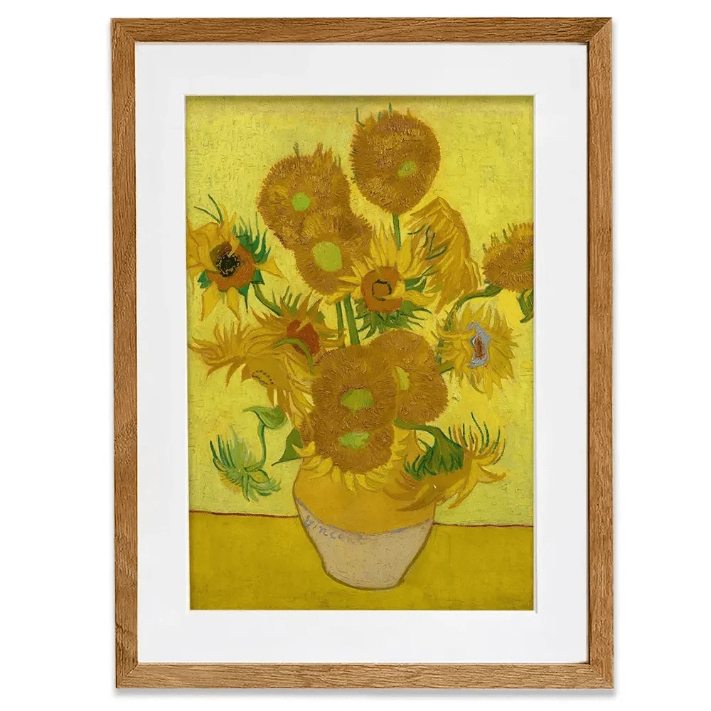 Vase Of Sunflowers Framed Art Print Vase Of Sunflowers Framed Art Print wall art product Vincent Van Gogh