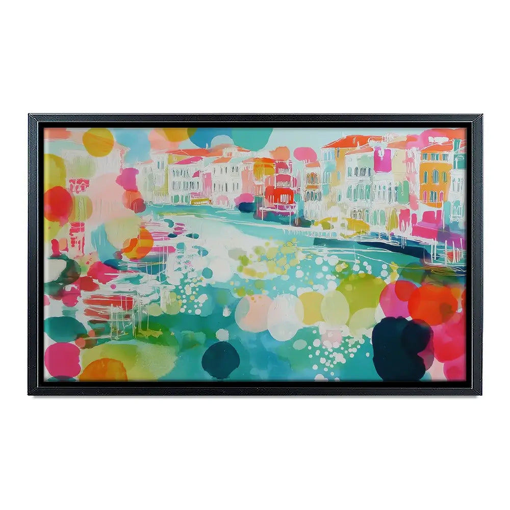 Venice Grand Canal Dreams Canvas Print Venice Grand Canal Dreams Canvas Print wall art product Chromatic Storm Studio