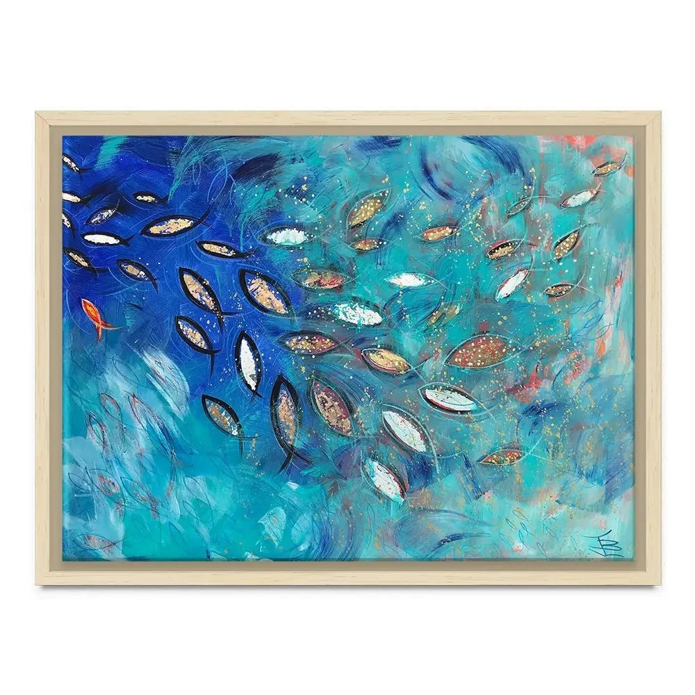 Very Fishy Canvas Print Very Fishy Canvas Print wall art product Jane Brookshaw