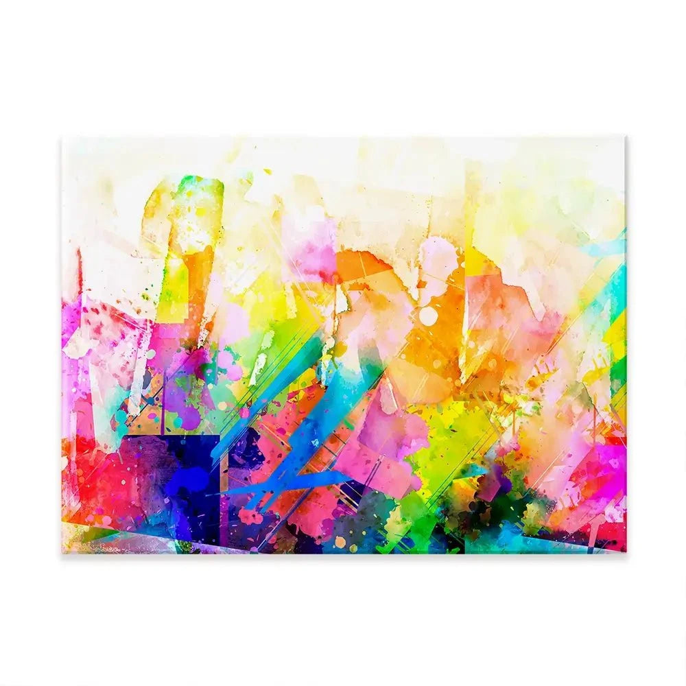 Vibrant Abstract Canvas Print Vibrant Abstract Canvas Print wall art product ARTEMENKO VALENTYN / Shutterstock