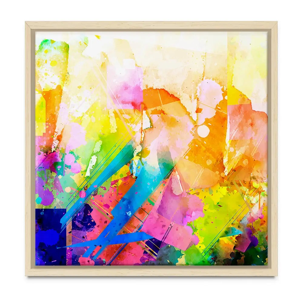 Vibrant Abstract Oversized Canvas Print Vibrant Abstract Oversized Canvas Print wall art product Art Print Shop