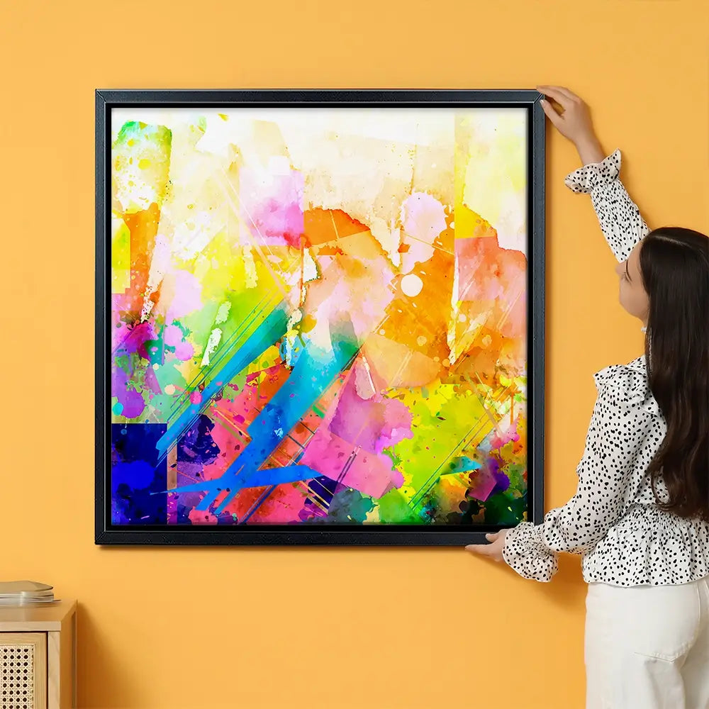 Vibrant Abstract Oversized Canvas Print Vibrant Abstract Oversized Canvas Print wall art product Art Print Shop