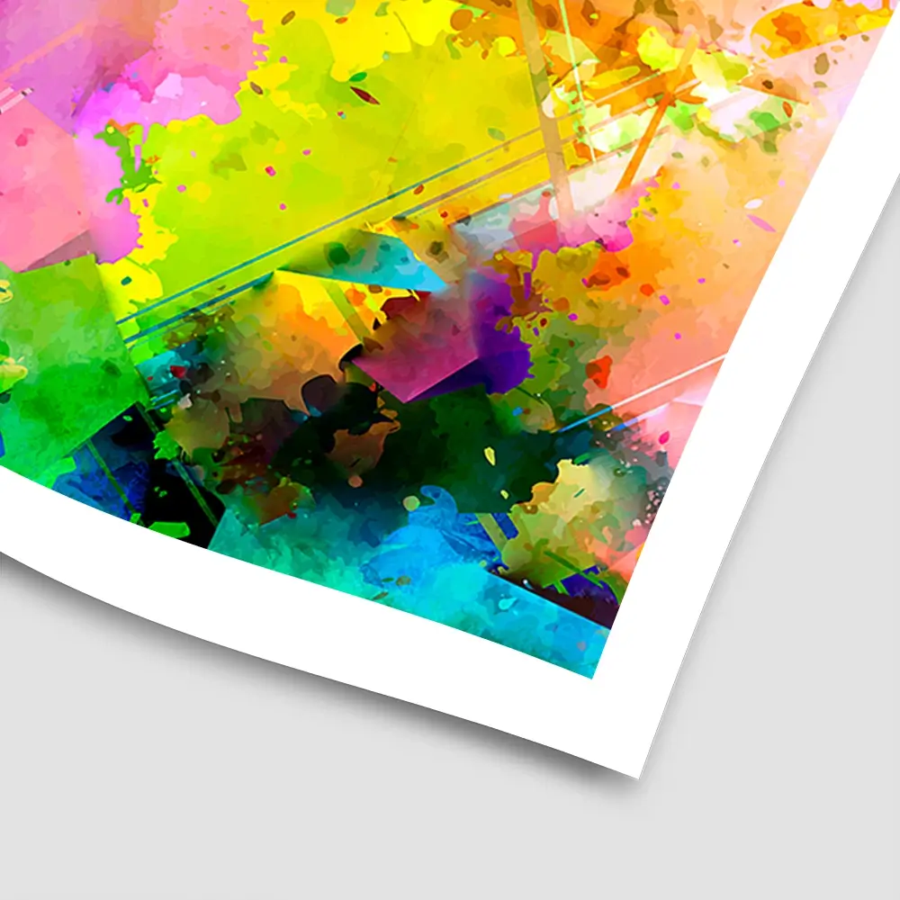 Vibrant Abstract Square Art Print Vibrant Abstract Square Art Print wall art product ARTEMENKO VALENTYN / Shutterstock