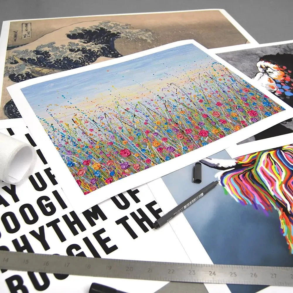 Vibrant Meadow Art Print Vibrant Meadow Art Print wall art product Olga Tkachyk