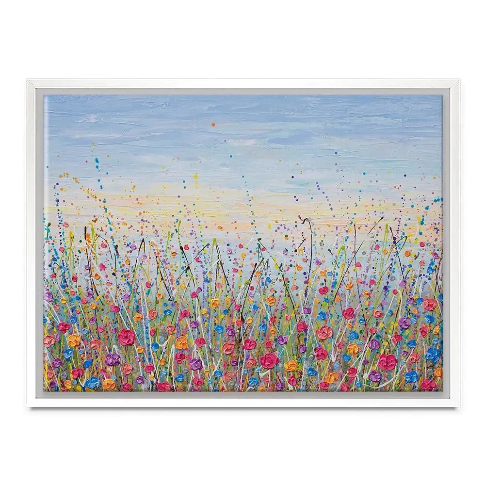 Vibrant Meadow Canvas Print Vibrant Meadow Canvas Print wall art product Olga Tkachyk