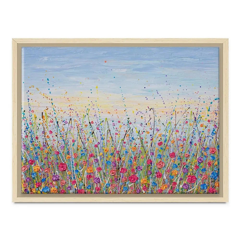 Vibrant Meadow Canvas Print Vibrant Meadow Canvas Print wall art product Olga Tkachyk