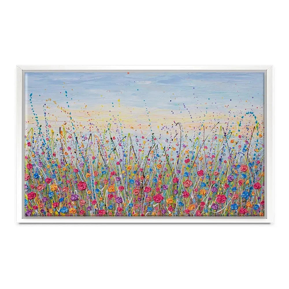 Vibrant Meadow Canvas Print Vibrant Meadow Canvas Print wall art product Olga Tkachyk