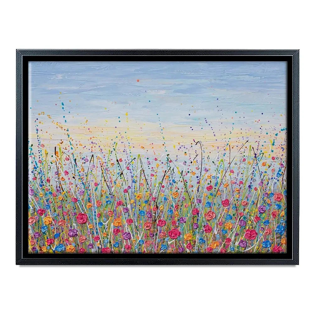 Vibrant Meadow Canvas Print Vibrant Meadow Canvas Print wall art product Olga Tkachyk