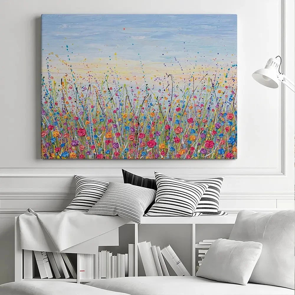 Vibrant Meadow Canvas Print Vibrant Meadow Canvas Print wall art product Olga Tkachyk