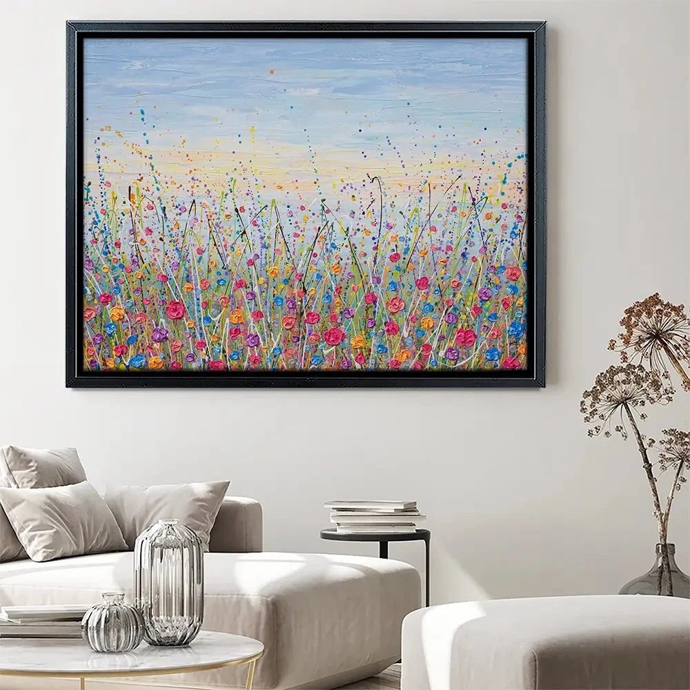 Vibrant Meadow Canvas Print Vibrant Meadow Canvas Print wall art product Olga Tkachyk