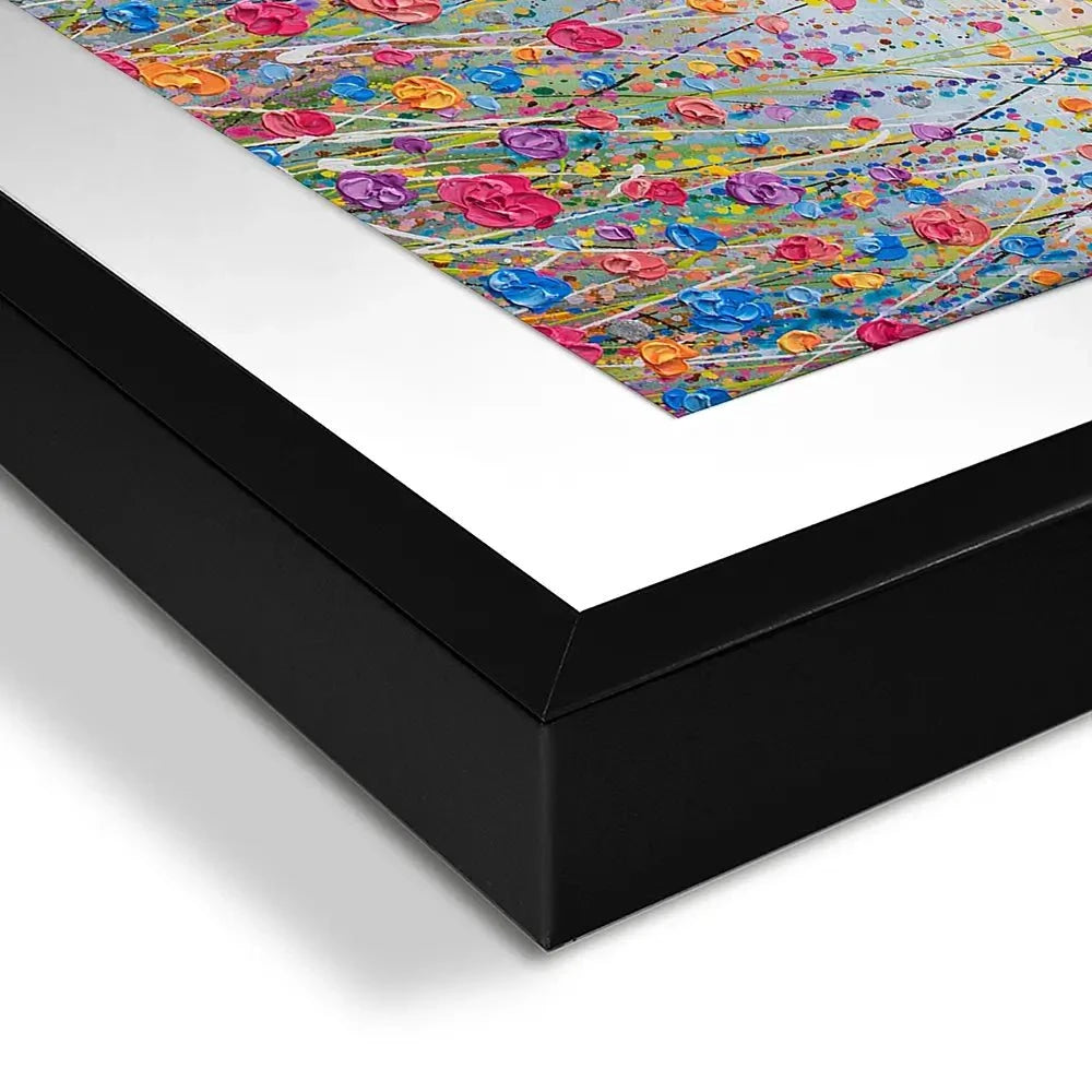 Vibrant Meadow Framed Art Print Vibrant Meadow Framed Art Print wall art product Olga Tkachyk