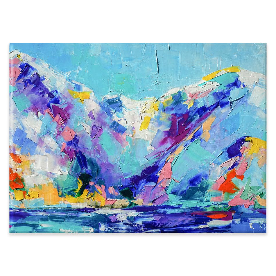 Vibrant Mountains Canvas Print wall art product Mari Dein / Shutterstock