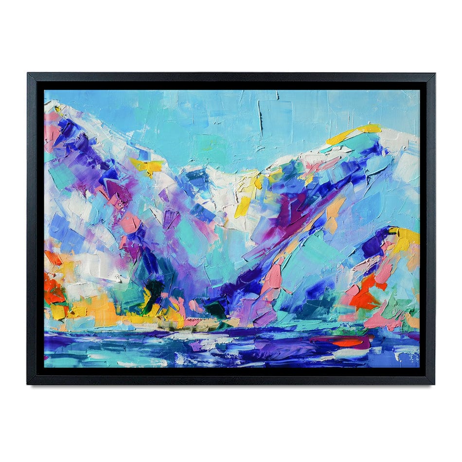 Vibrant Mountains Canvas Print wall art product Mari Dein / Shutterstock