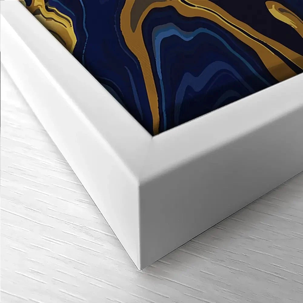 Vibrant Navy Marble Trio Canvas Print Vibrant Navy Marble Trio Canvas Print | Vibrant Navy Marble Trio Art wall art product vectortwins / Shutterstock