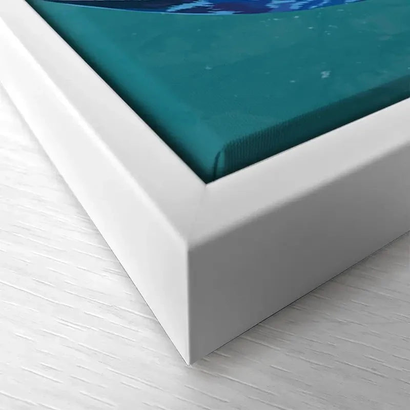 Vibrant Peacock Canvas Print Vibrant Peacock Canvas Print wall art product Sarah Manovski