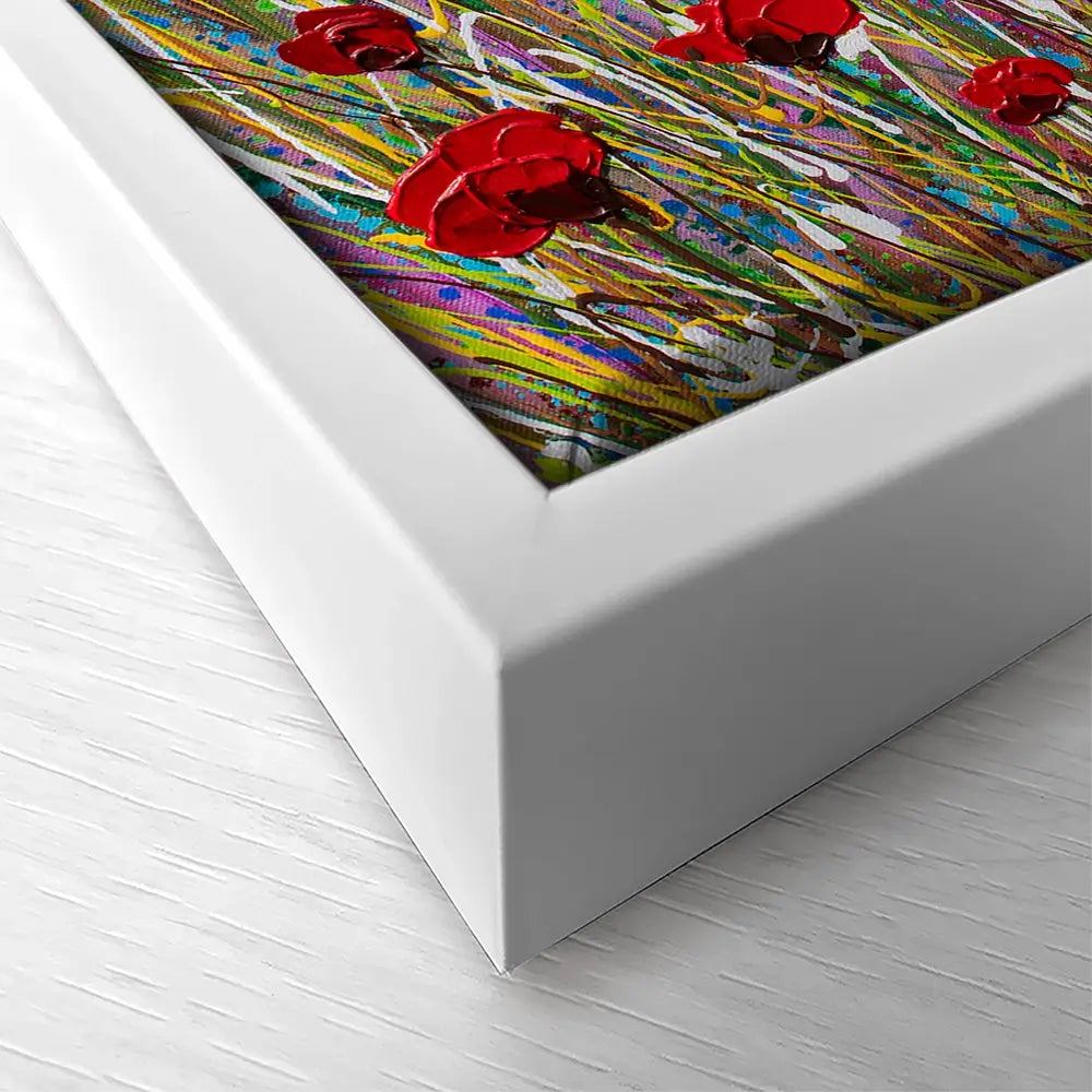 Vibrant Poppies Canvas Print Vibrant Poppies Canvas Print wall art product Olga Tkachyk