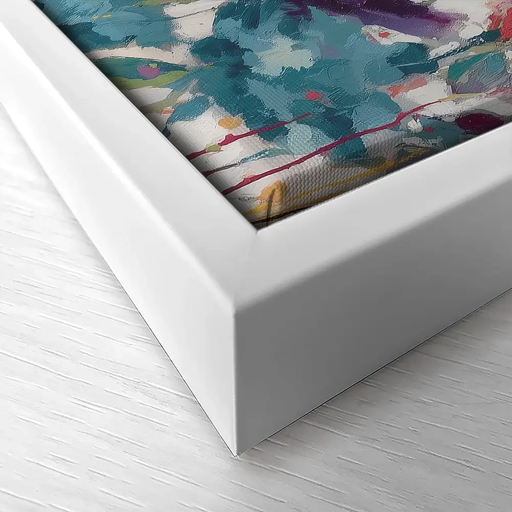 Vibrant Wildflower Field Canvas Print Vibrant Wildflower Field Canvas Print wall art product Chromatic Storm Studio